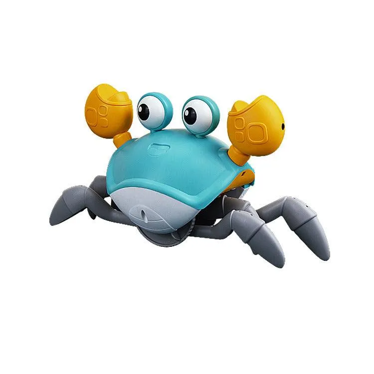 Interactive Dancing Crab Toy for Kids: Music-Playing, Obstacle-Avoiding Crawling Crab Babies