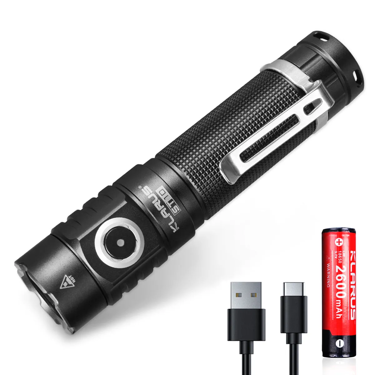 KLARUS ST10 1100 Lumens Rechargeable EDC Flashlight