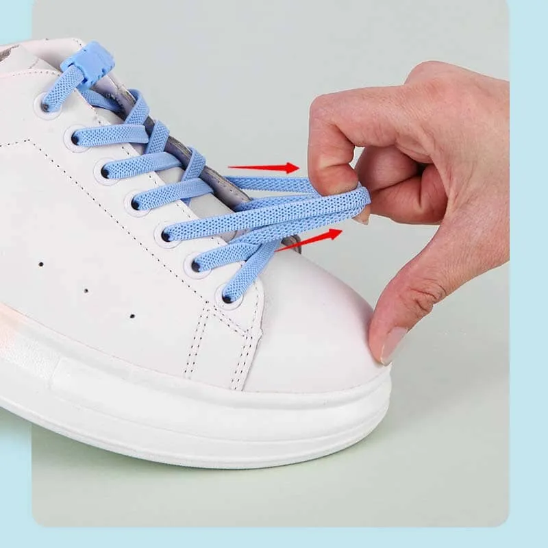 Lazy Shoelaces with Buckles