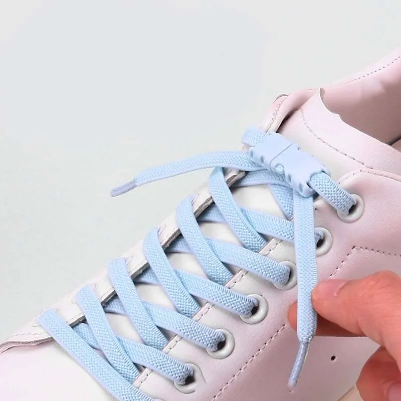 Lazy Shoelaces with Buckles