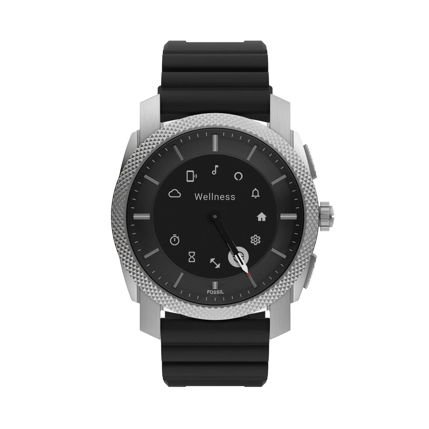 Machine Gen 6 Hybrid Smartwatch Black Silicone