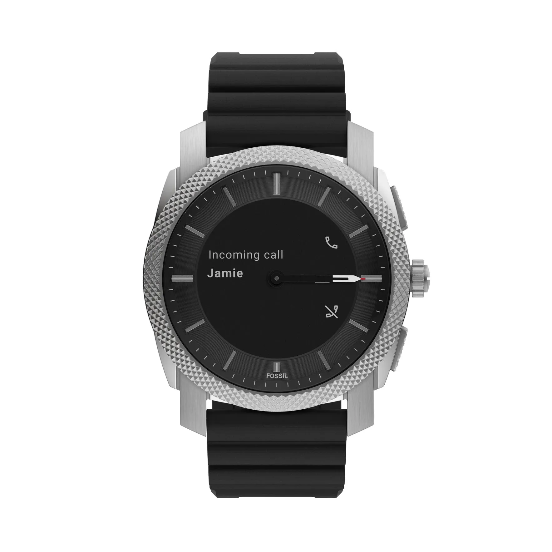 Machine Gen 6 Hybrid Smartwatch Black Silicone