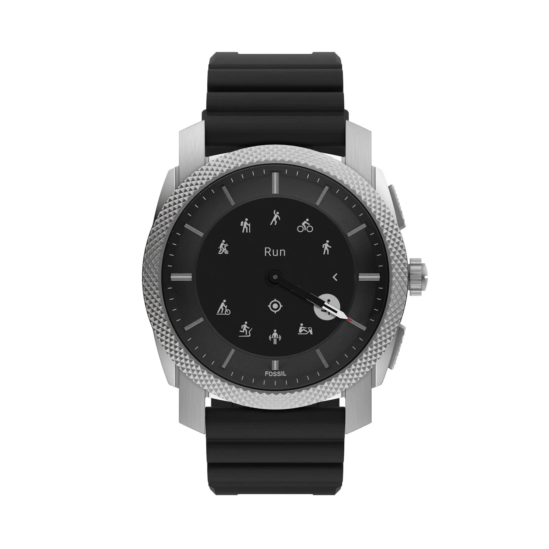 Machine Gen 6 Hybrid Smartwatch Black Silicone