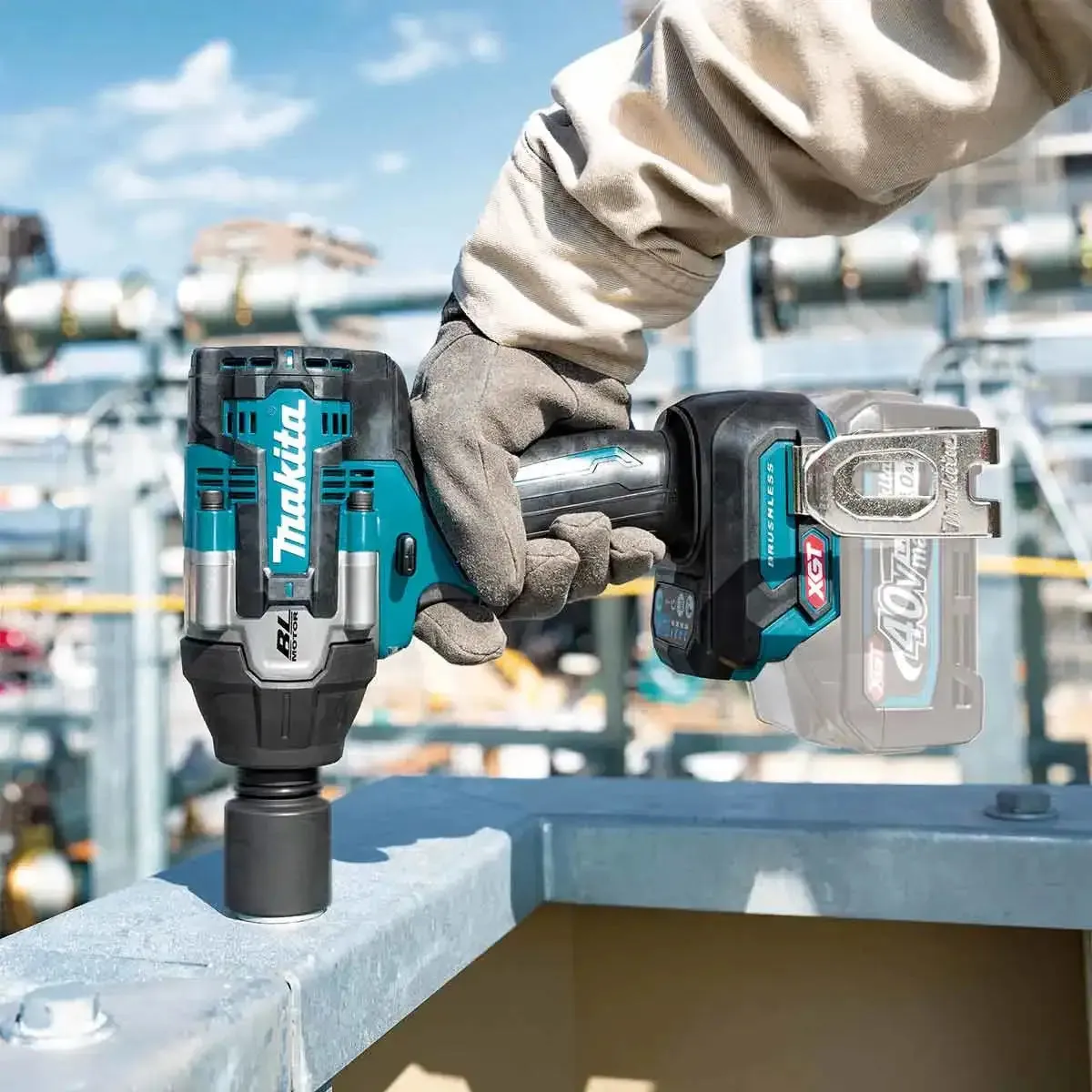 Makita 40V Max XGT Brushless Cordless 4‑Speed Mid‑Torque Impact Wrench