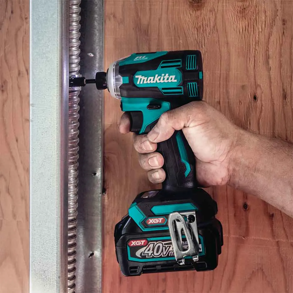 Makita GDT01D 40V MAX XGT Brushless Cordless Impact Driver Kit w/ 2.5Ah Battery