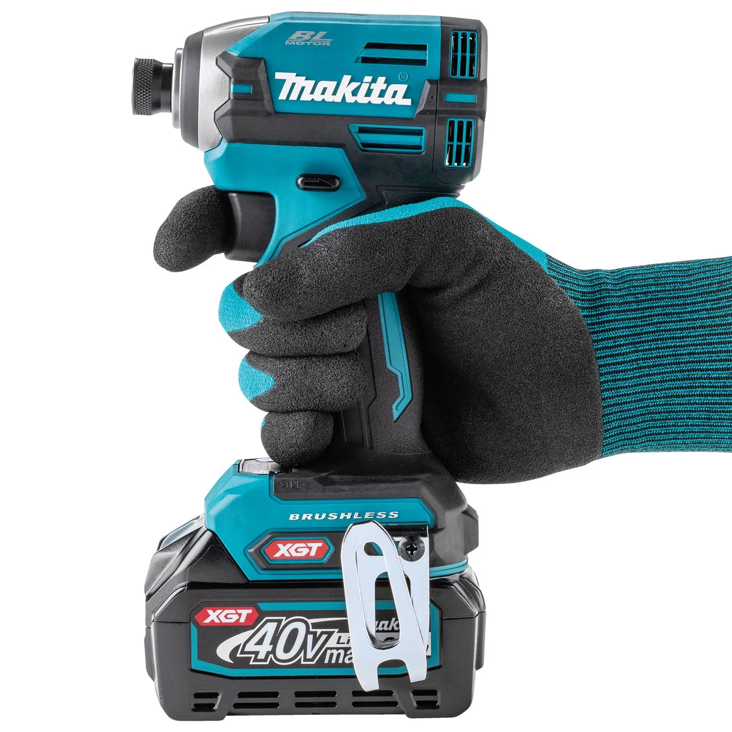 Makita GDT02D 40V max XGT Brushless Cordless 4 Speed Impact Driver Kit