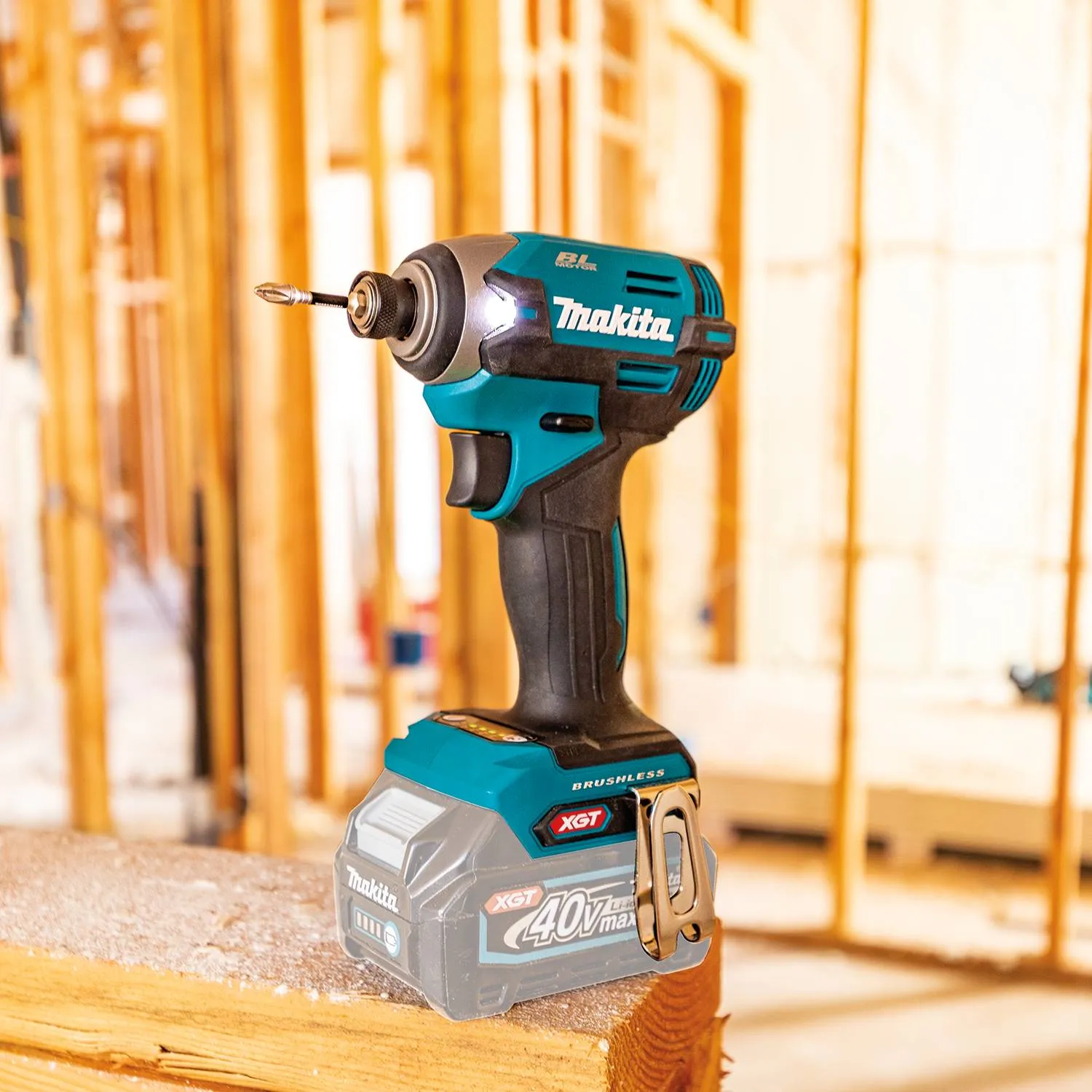 Makita GDT02Z 40V max XGT Brushless Cordless 4 Speed Impact Driver - Bare Tool