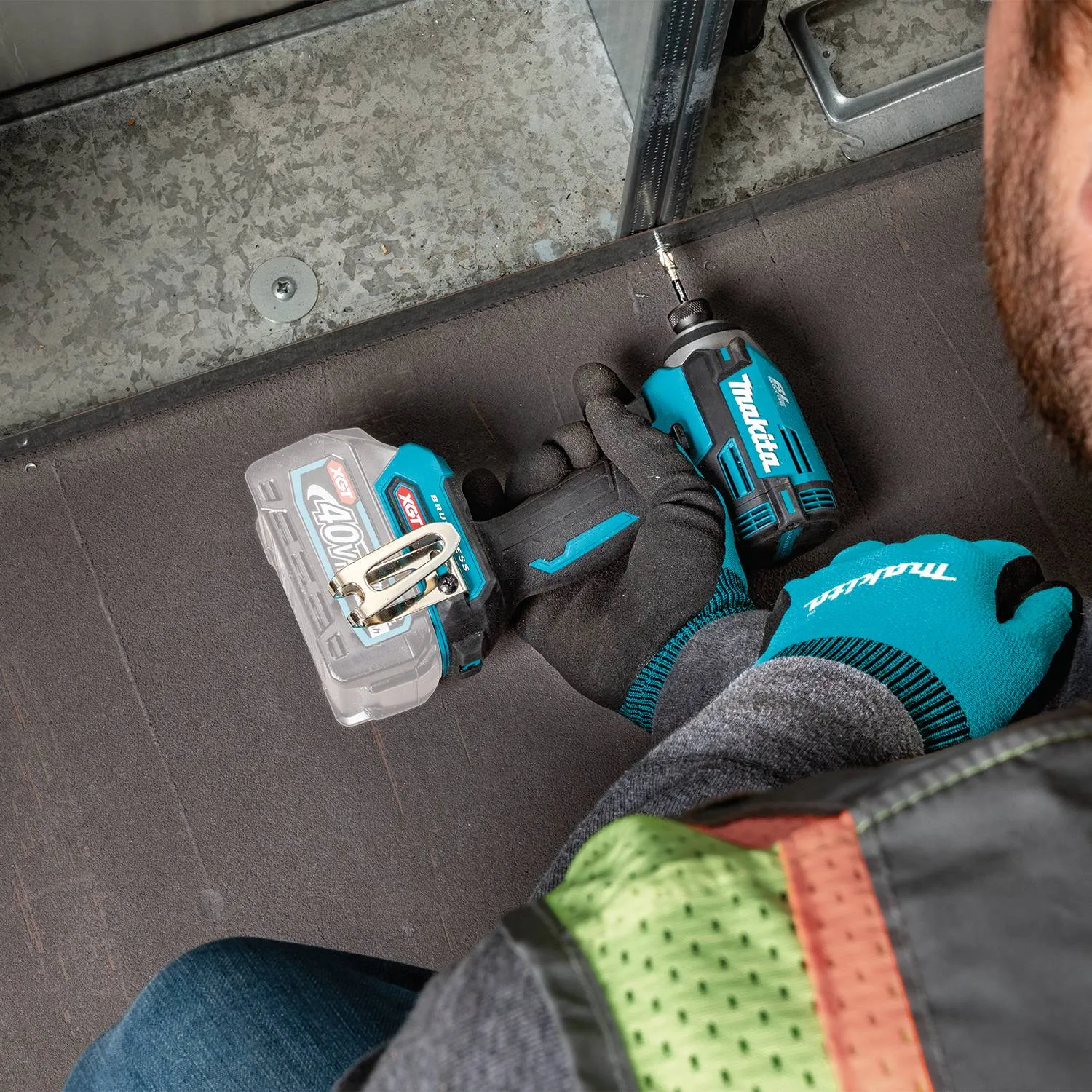 Makita GDT02Z 40V max XGT Brushless Cordless 4 Speed Impact Driver - Bare Tool