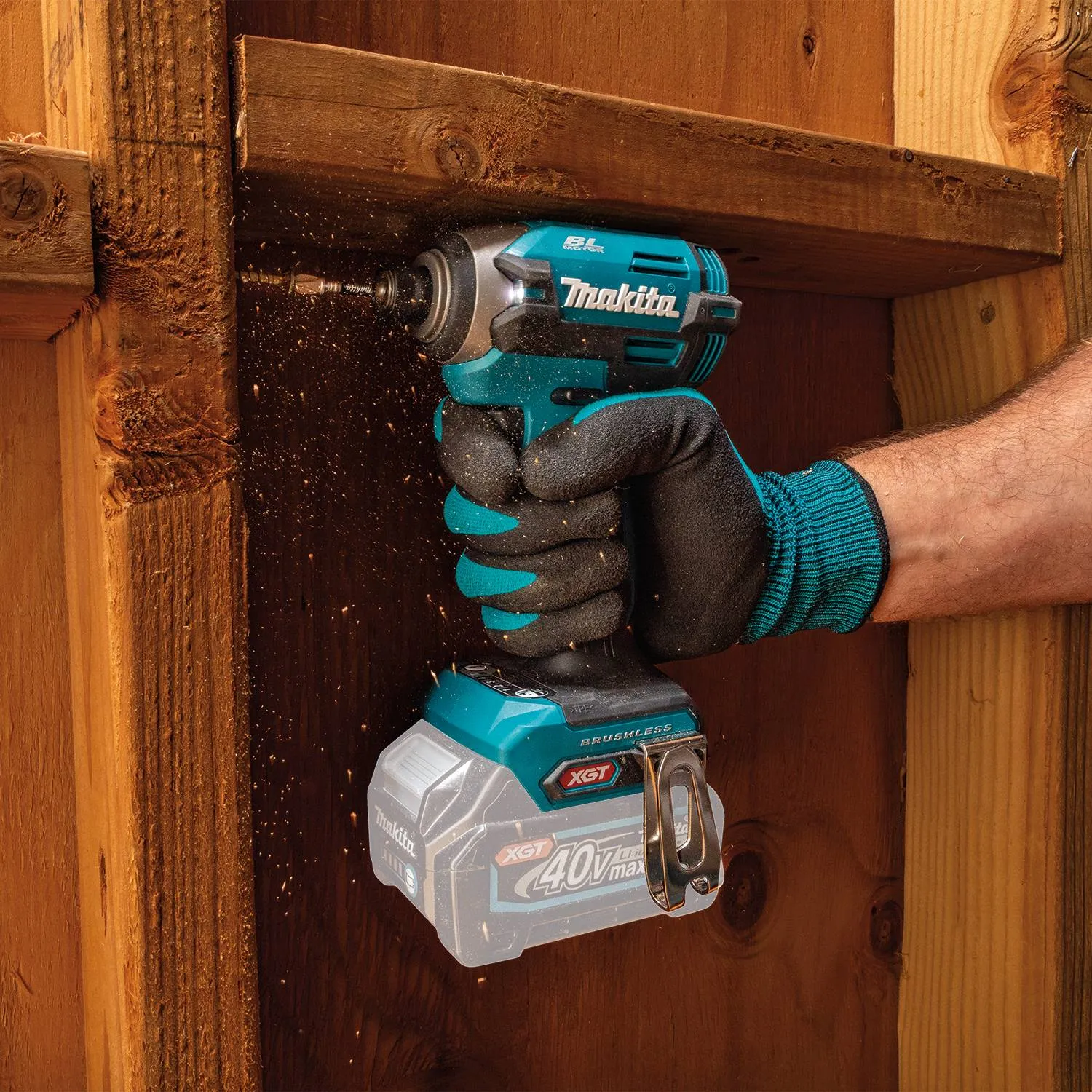 Makita GDT02Z 40V max XGT Brushless Cordless 4 Speed Impact Driver - Bare Tool