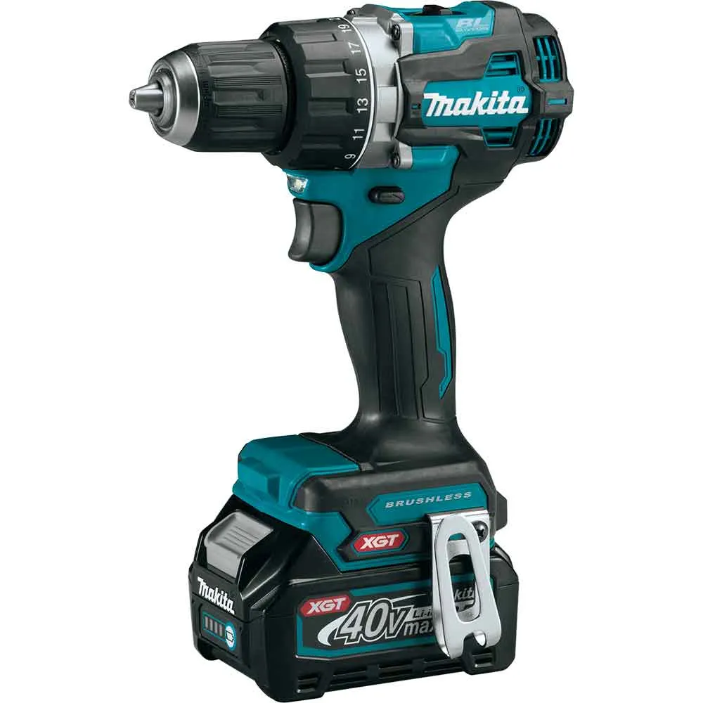 Makita GFD02D 40V MAX XGT 1/2" Brushless Cordless Compact Driver Drill Kit