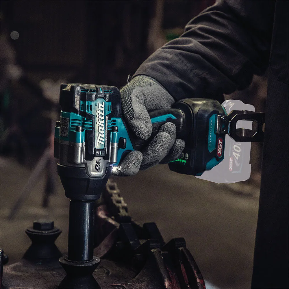 Makita GWT08Z 40V XGT Brushless 1/2" Sq. Mid-Torque Impact Wrench - Bare Tool