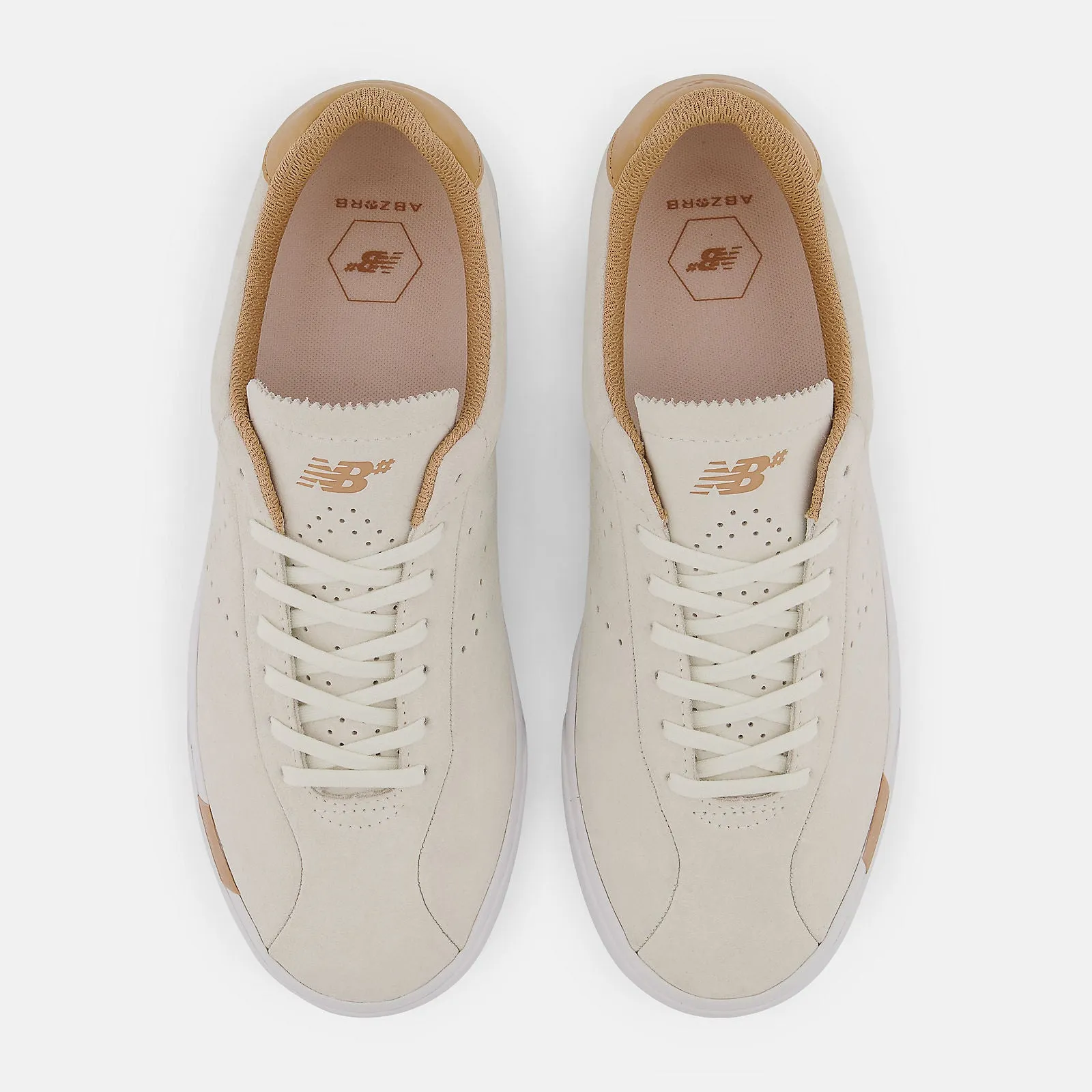 NEW BALANCE 22 WHITE AND TAN