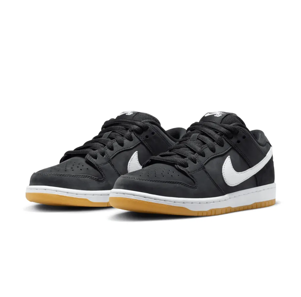 Nike SB Dunk Low Pro - Black White Gum