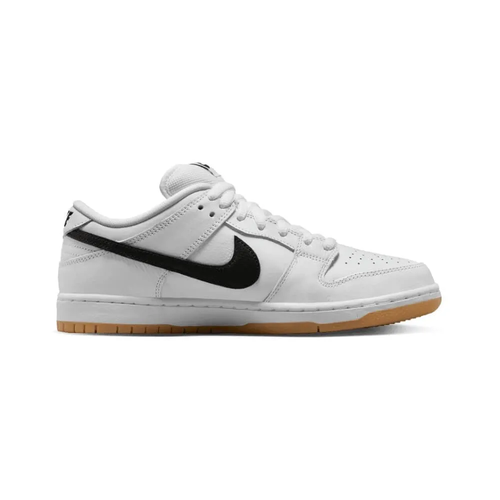 Nike SB Dunk Low Pro ISO White Black White Gum Light Brown