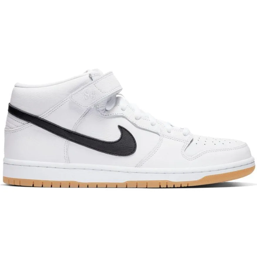 Nike SB Dunk Mid Pro ISO Orange Label White Black White Gum Light Brown