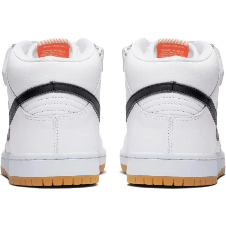 Nike SB Dunk Mid Pro ISO Orange Label White Black White Gum Light Brown