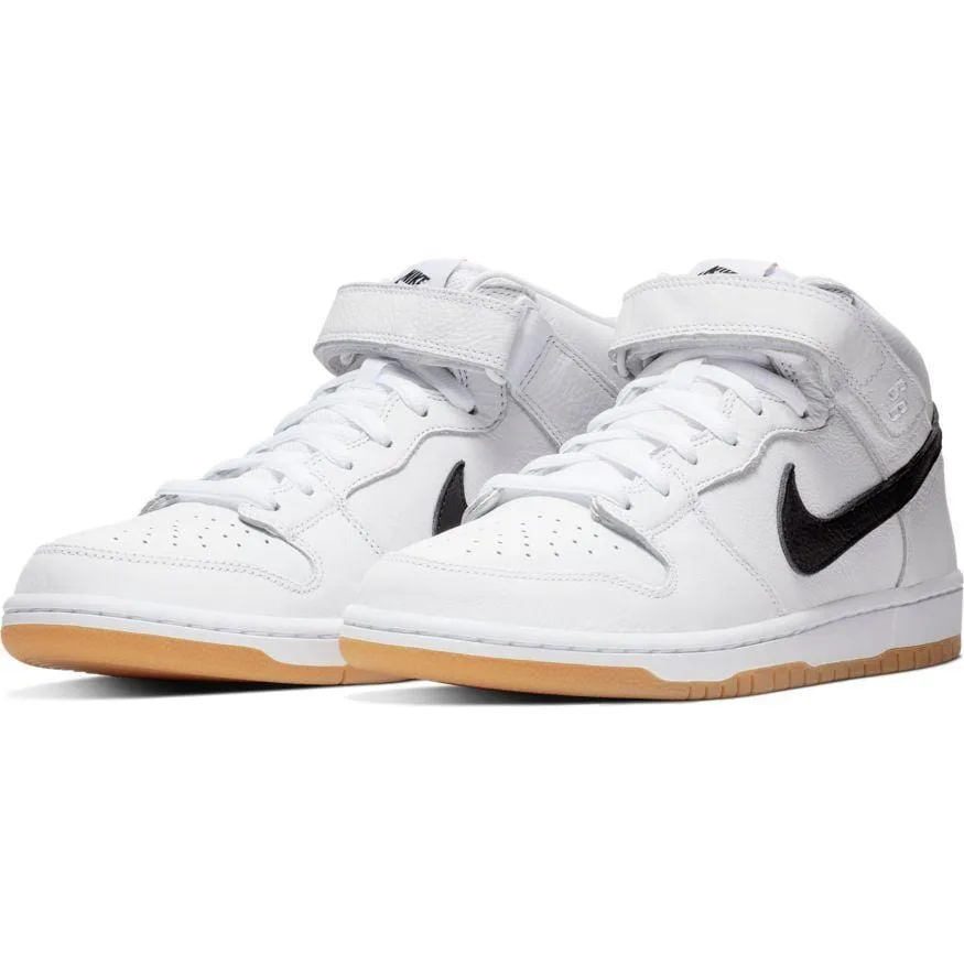 Nike SB Dunk Mid Pro ISO Orange Label White Black White Gum Light Brown