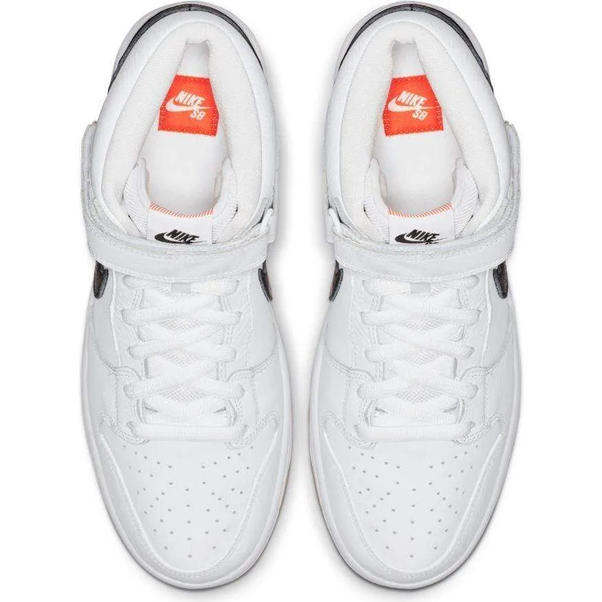 Nike SB Dunk Mid Pro ISO Orange Label White Black White Gum Light Brown