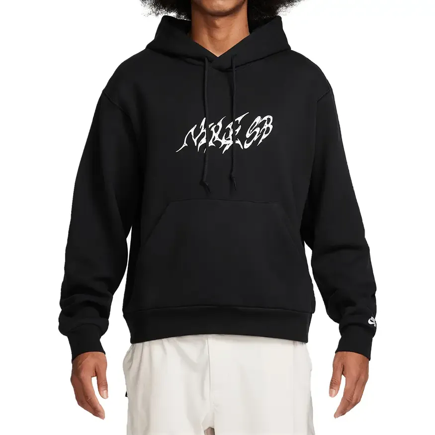 Nike SB Stallion Fleece Pullover Hoodie - Black