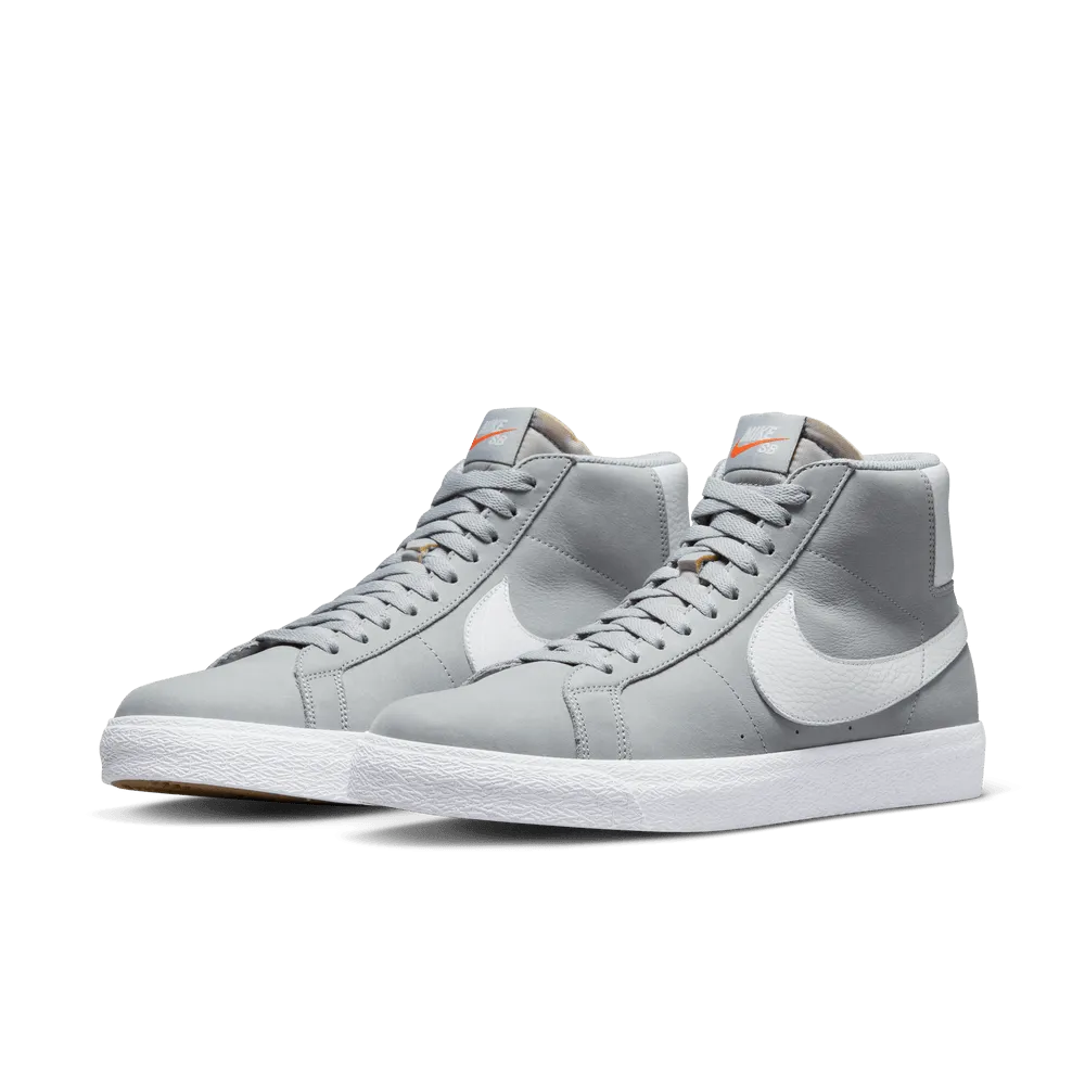 Nike SB Zoom Blazer Mid Wolf Grey White Wolf Grey