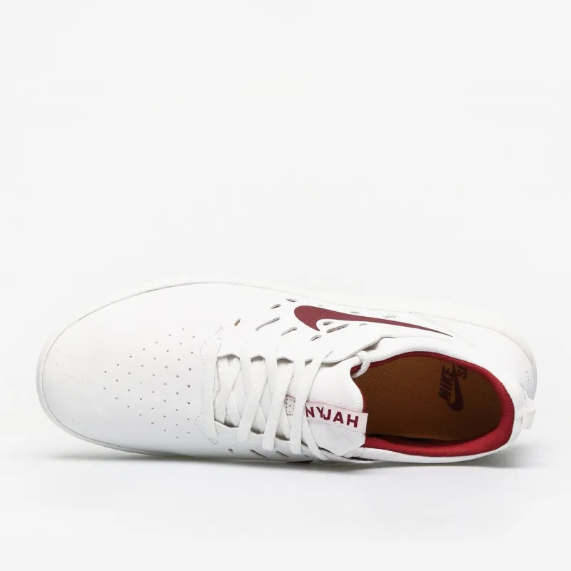 Nike Shoes SB Nyjah Free - Summit White/Team Crimson