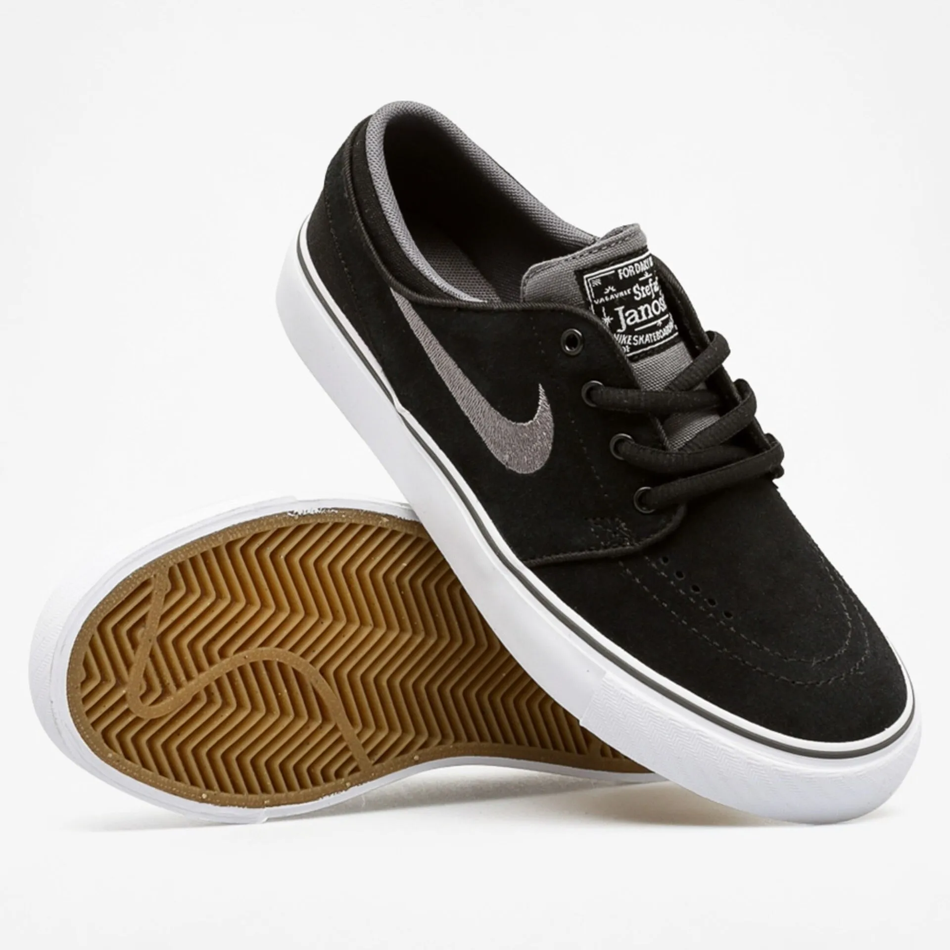 Nike Shoes Stefan Janoski (GS) - Black Graphite-White-Gum