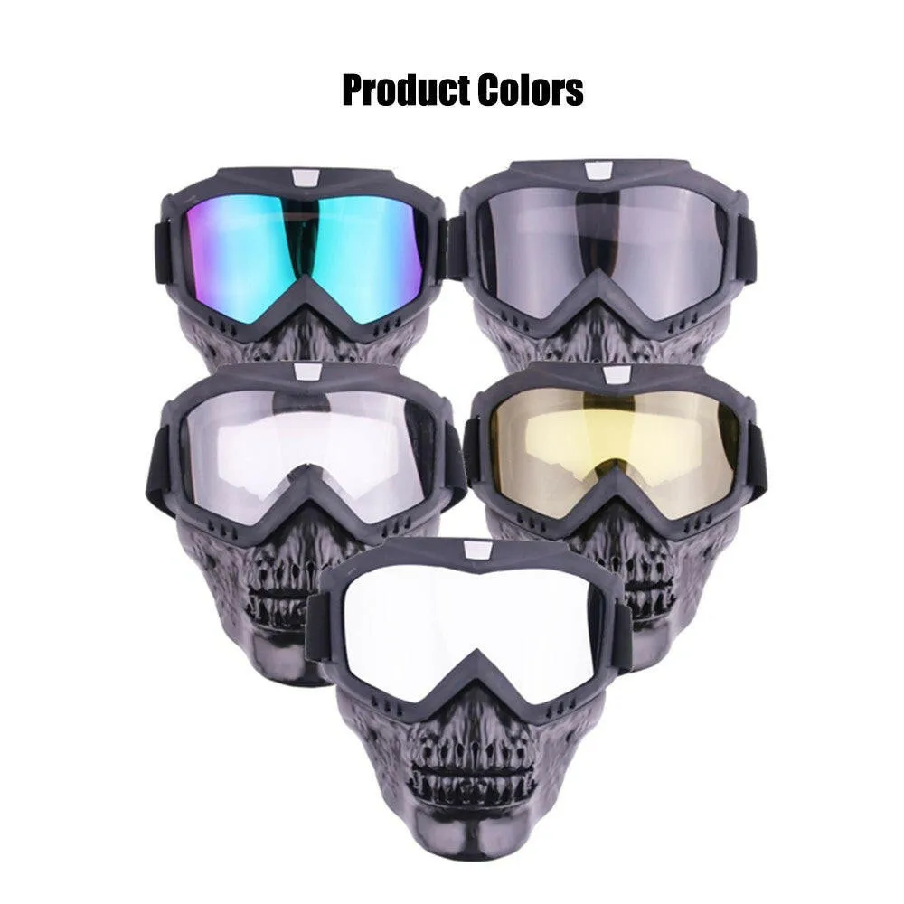 Outdoor Cool Skull Goggles Mask