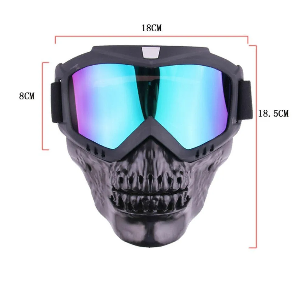 Outdoor Cool Skull Goggles Mask