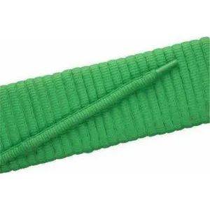 Oval Athletic Laces - Neon Lime (2 Pair Pack) Shoelaces