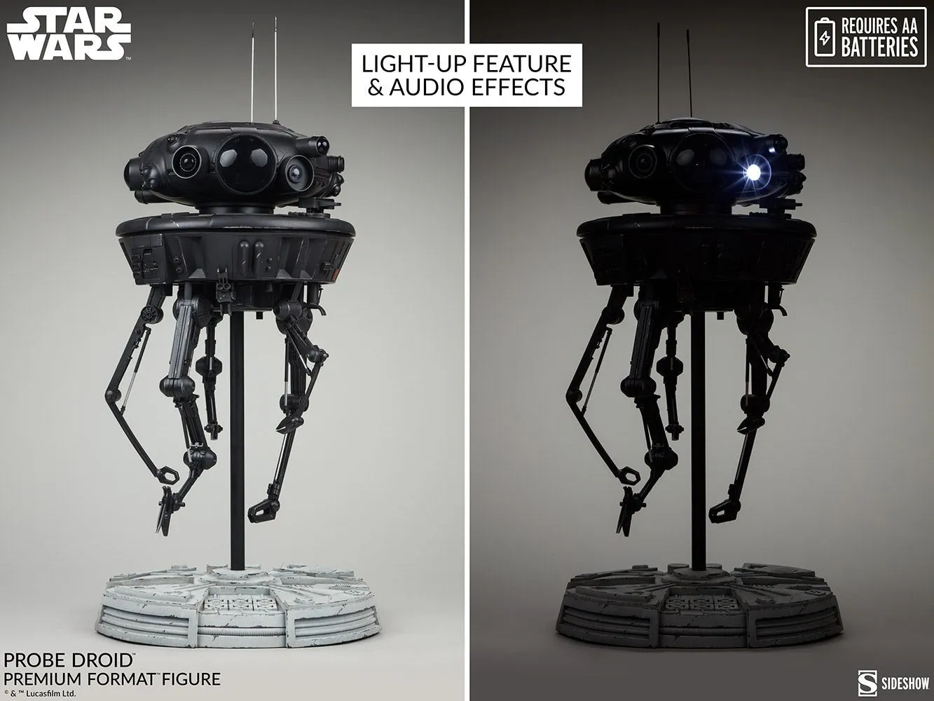 PRE-ORDER: Sideshow Collectibles Probe Droid Premium Format Figure