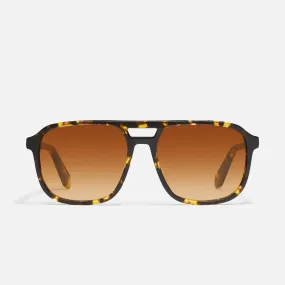 Quay On The Fly Sunglasses - Shiny Yellow Tortoise