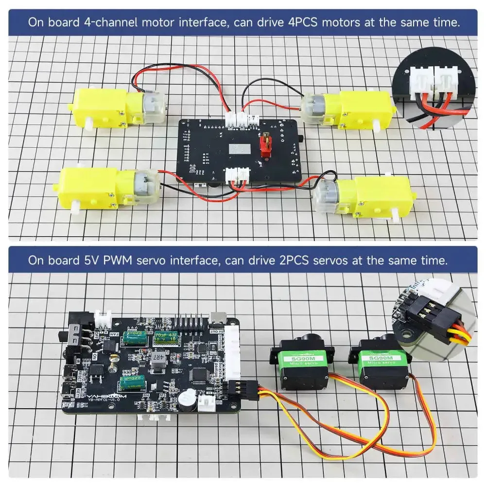 Raspberry Pi 5 Robot Expansion Board