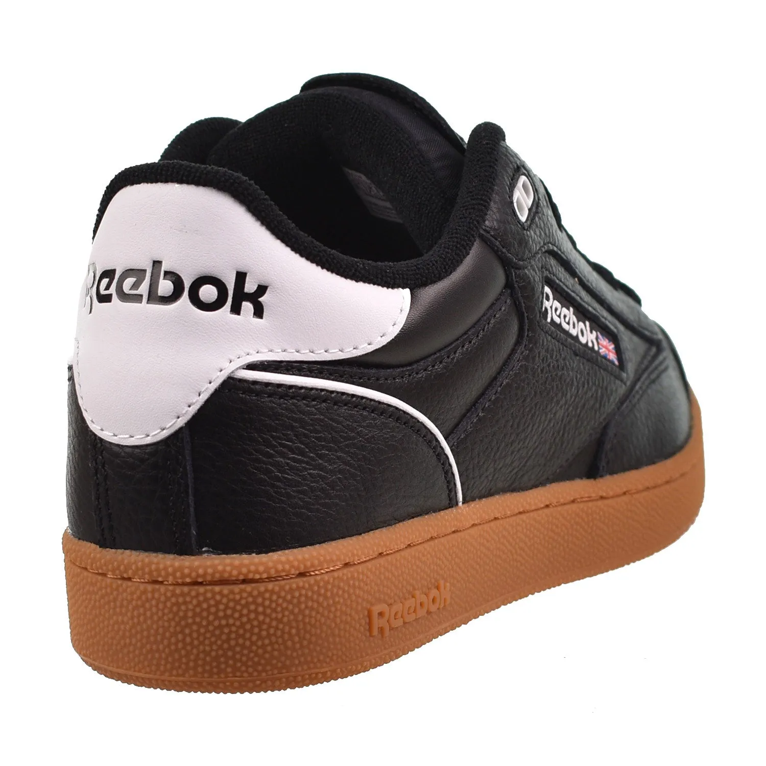 Reebok Club C Bulc Men's Shoes Black-White-Reebok Rubber Gum