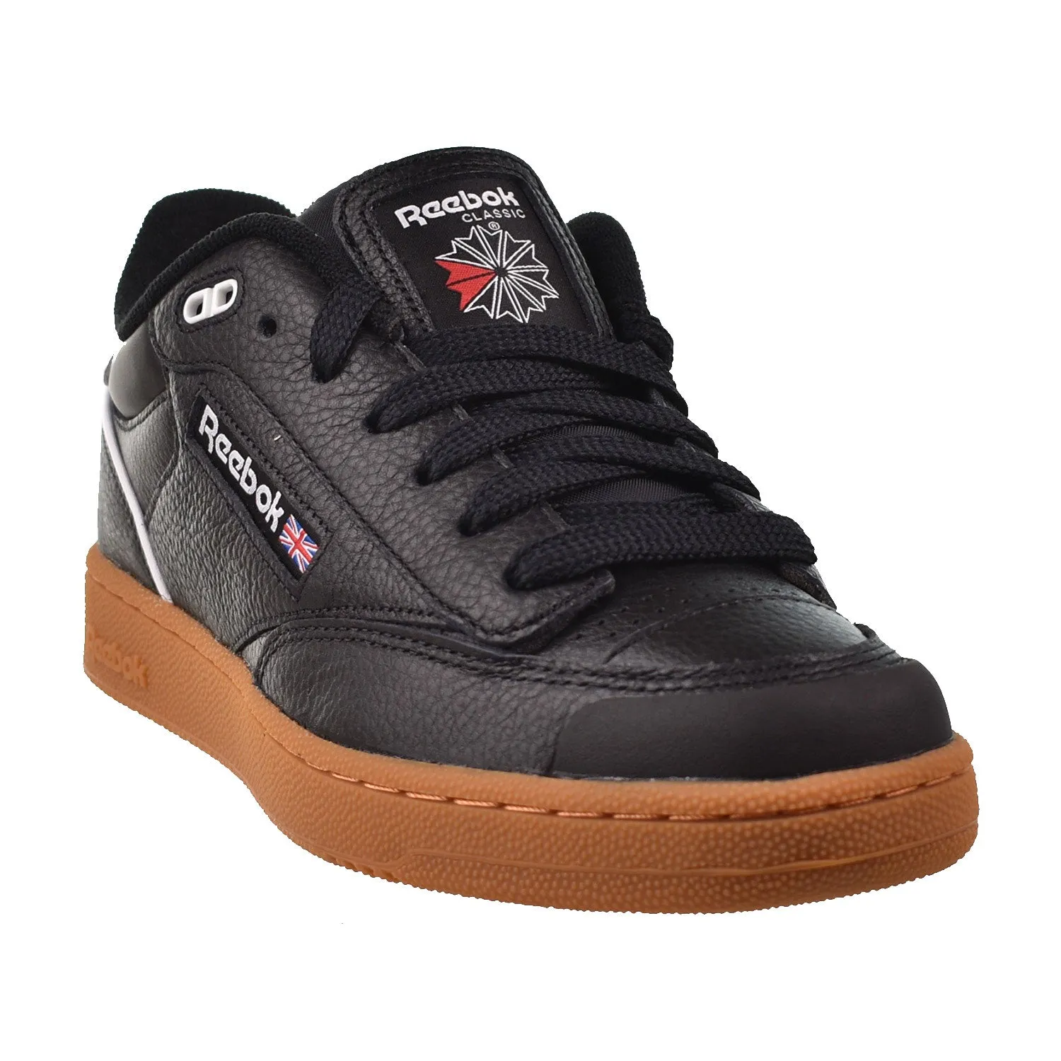 Reebok Club C Bulc Men's Shoes Black-White-Reebok Rubber Gum