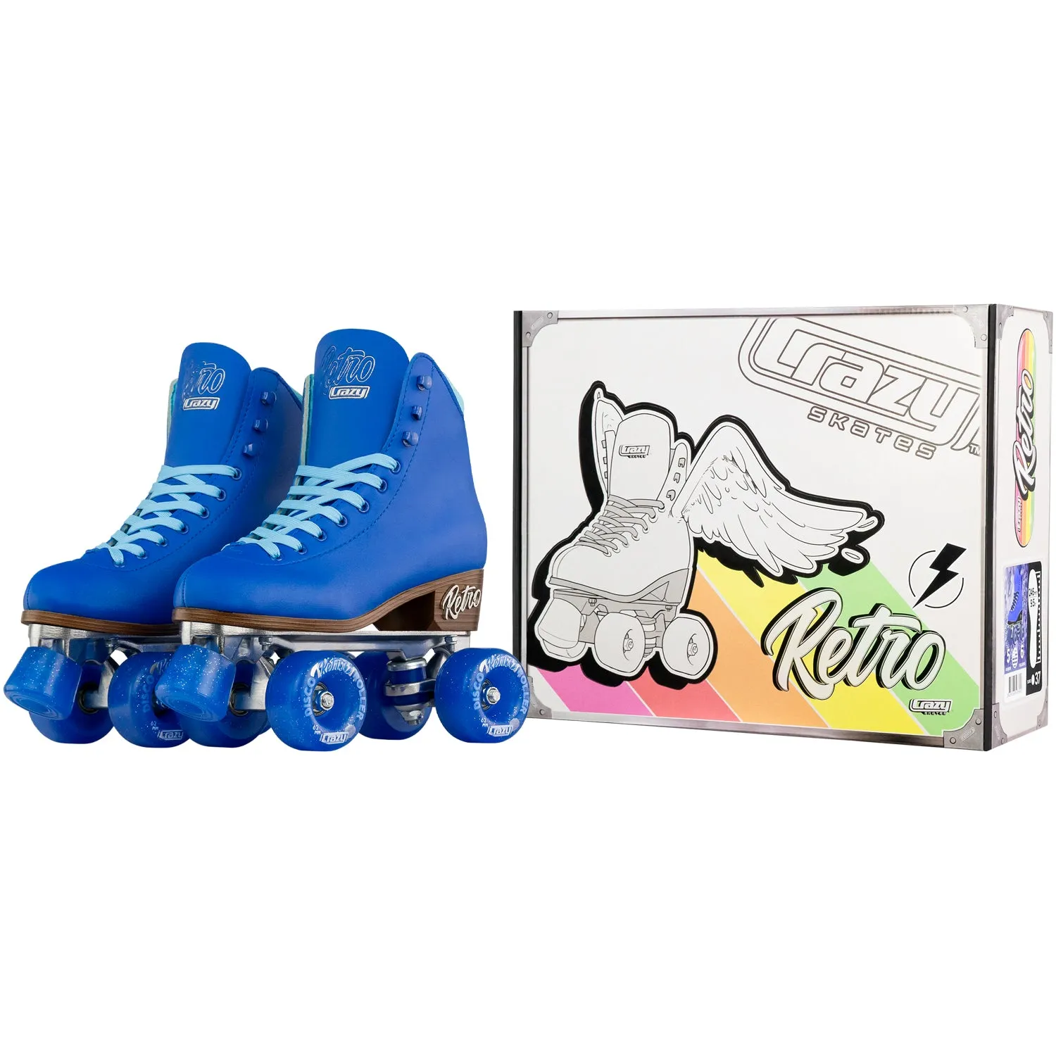 RETRO Blue - Roller Skates