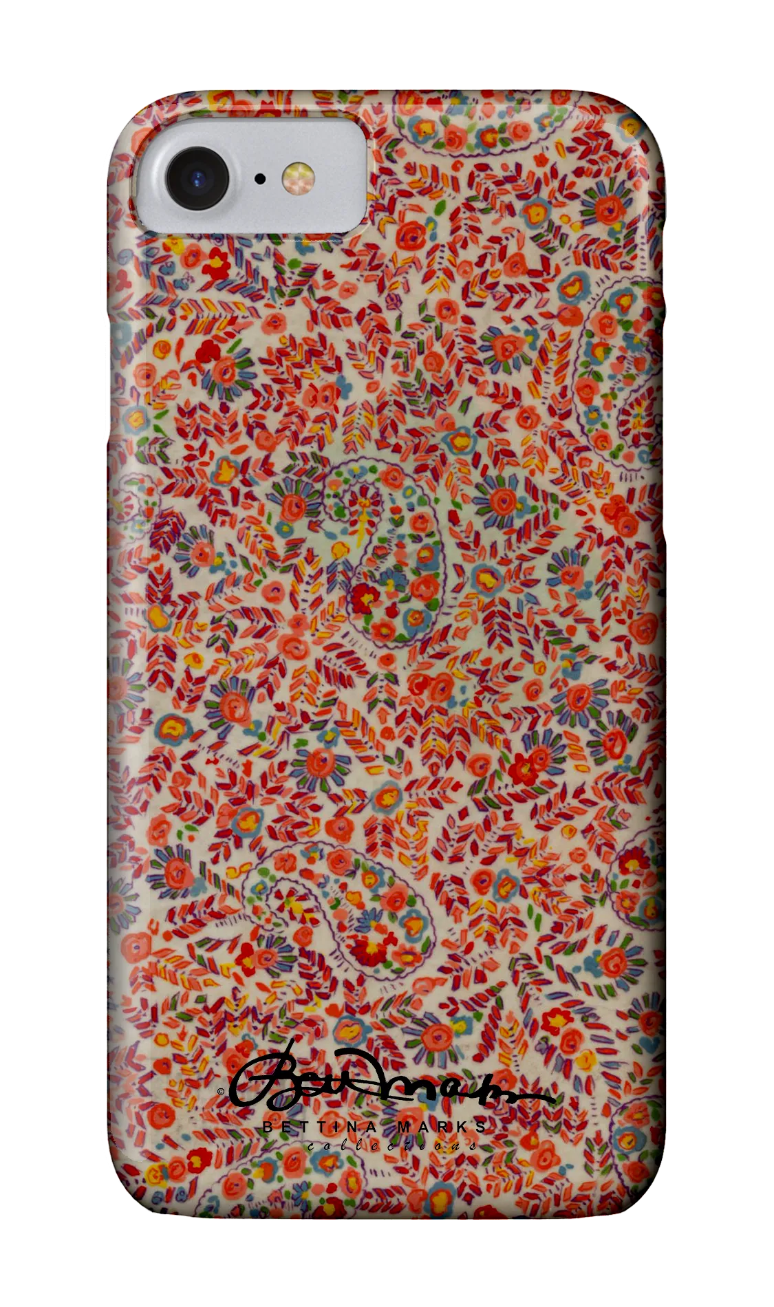 Retro Paisley iPhone Case