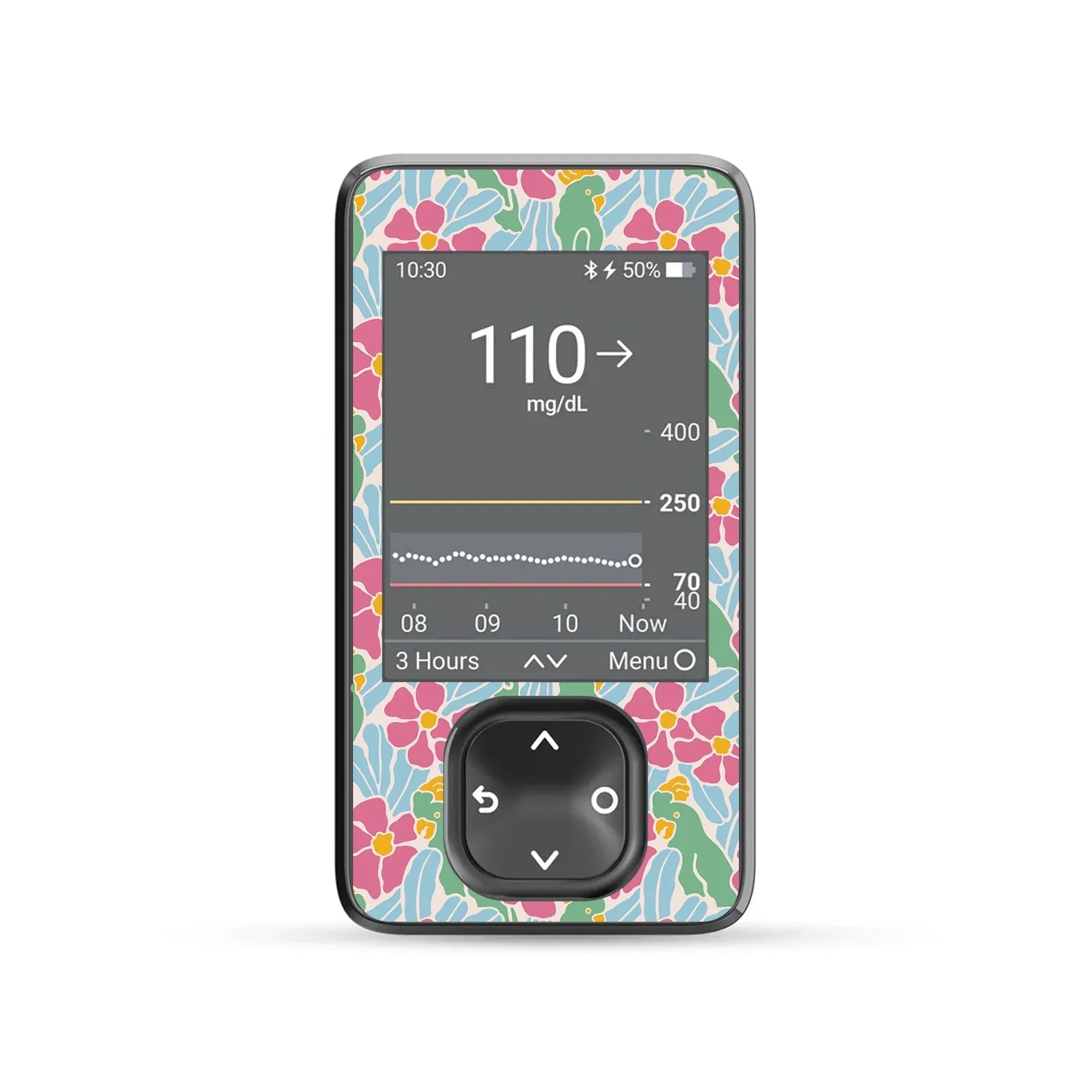 Retro Parrots DEXCOM G7 and Stelo Touchscreen Receiver