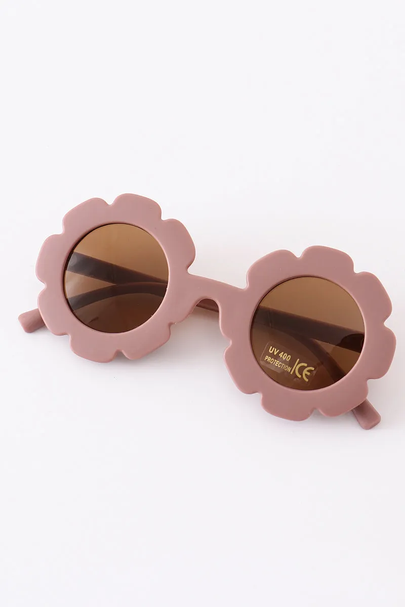 retro round sunglasses UV400 -toddler & kids