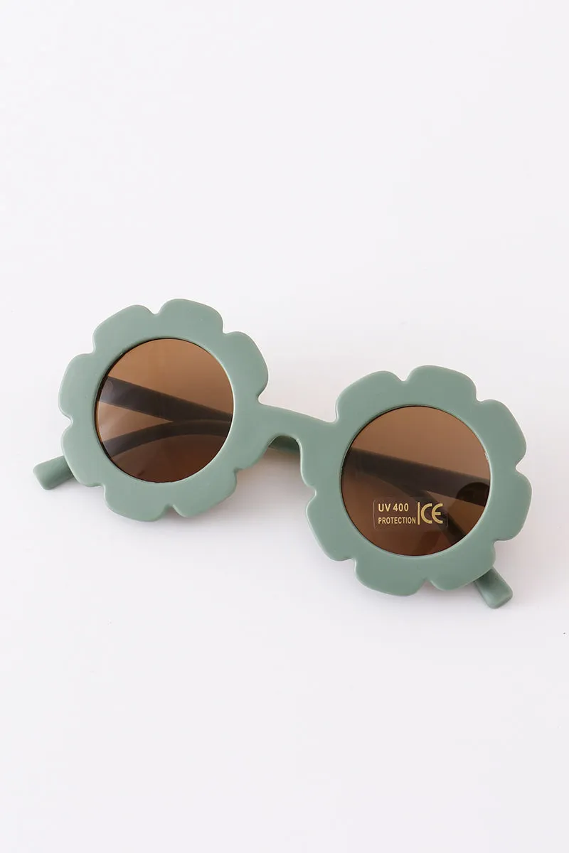 retro round sunglasses UV400 -toddler & kids