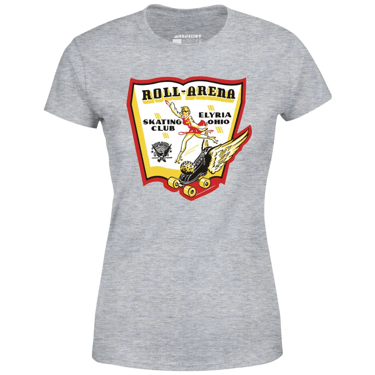 Roll-Arena - Elyria, OH - Vintage Roller Rink - Women's T-Shirt