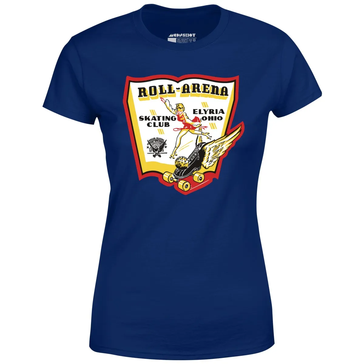 Roll-Arena - Elyria, OH - Vintage Roller Rink - Women's T-Shirt