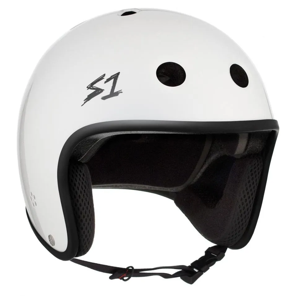 S-One Lifer Retro Helmet Gloss White