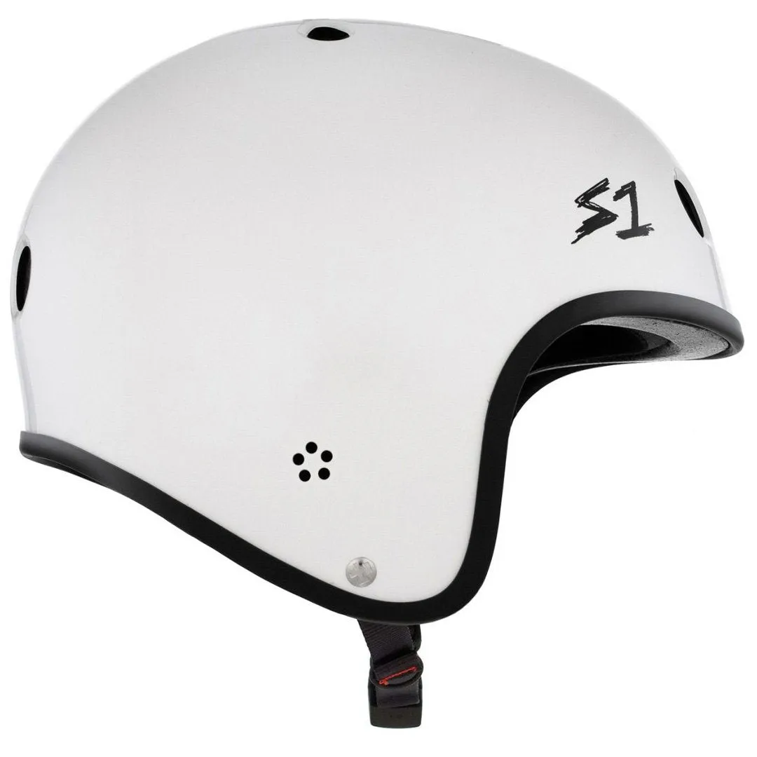 S-One Lifer Retro Helmet Gloss White