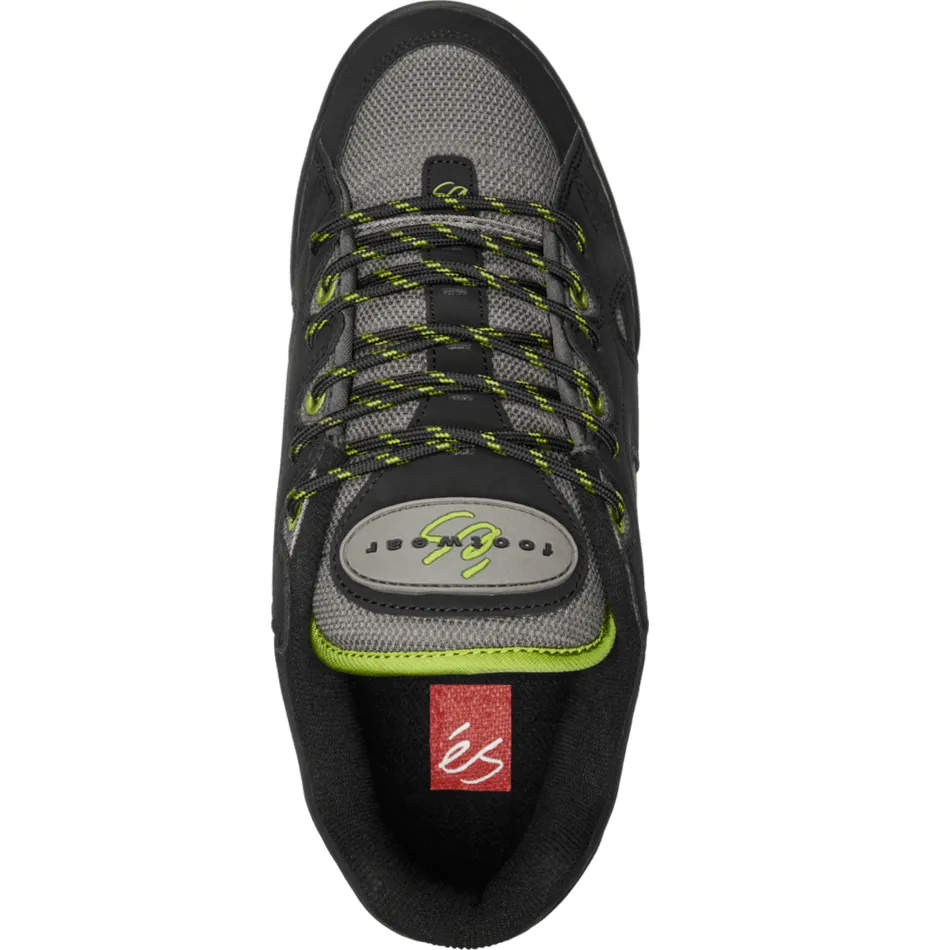 éS Shoes One Nine 7 - Black/Lime