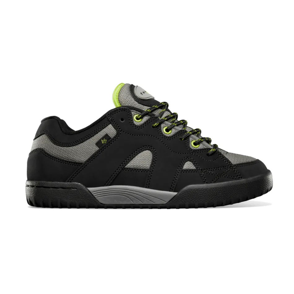 éS Shoes One Nine 7 - Black/Lime