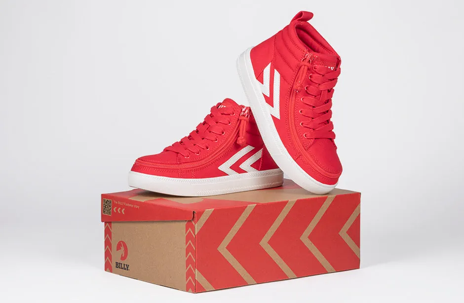 SALE - Red/White BILLY CS Sneaker High Tops