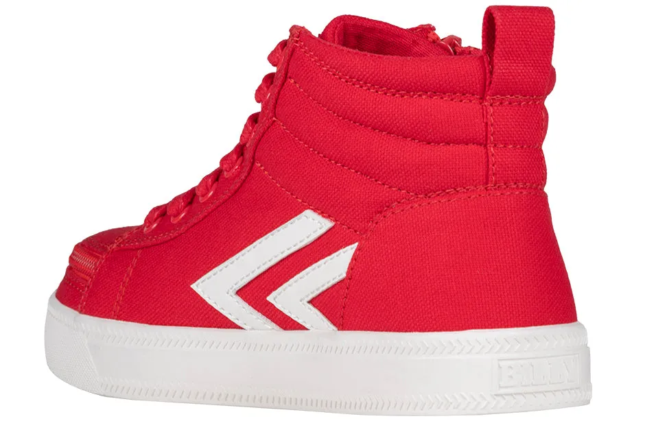 SALE - Red/White BILLY CS Sneaker High Tops