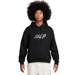 SB SKATE HOODIE BLACK / WHITE