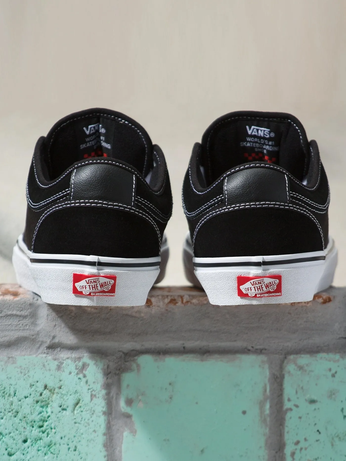 Skate Chukka Low Black/White Shoes