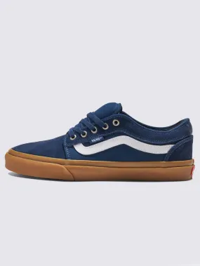 Skate Chukka Low Sidestripe Navy/Gum Shoes